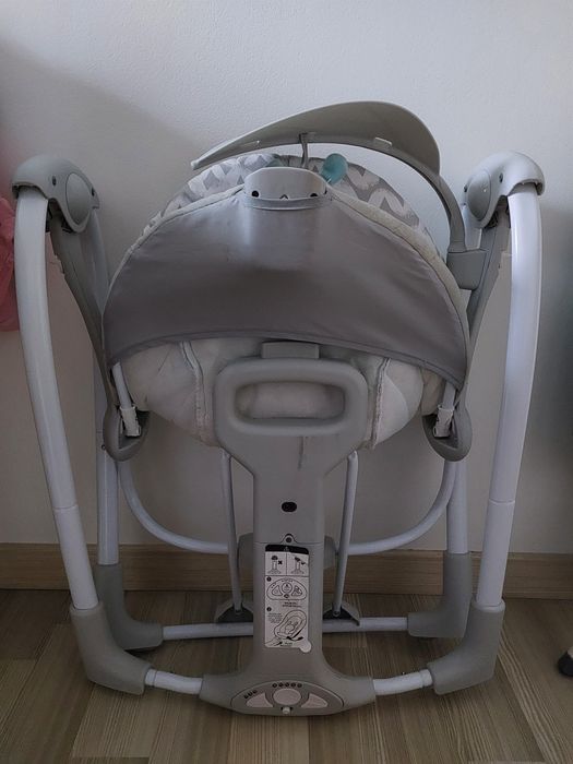 Leagan portabil pentru bebelusi Ingenuity ConvertMe Swing 2