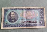 Bancnota  100 lei 1966