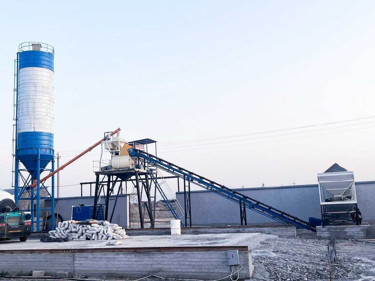 Бетонный заводы от 35m3/h до 120m3/h Есть в наличии