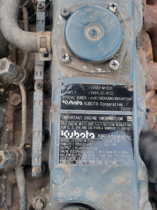 Motor cubota complet.