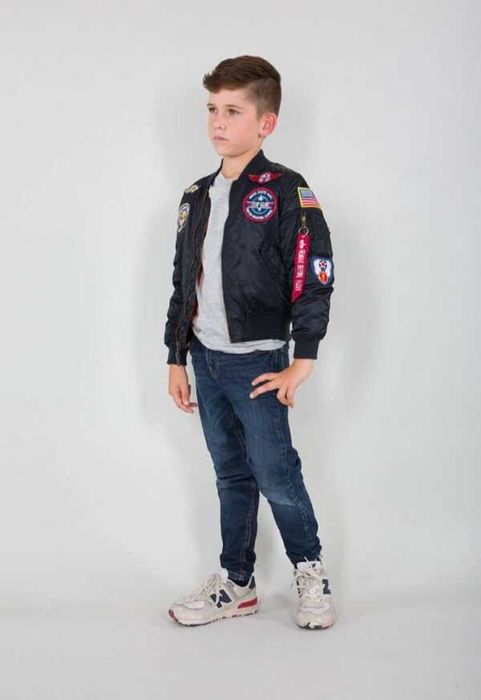 Alpha Industries jacheta bomber pilot Top Gun marimea 8 (122-128)