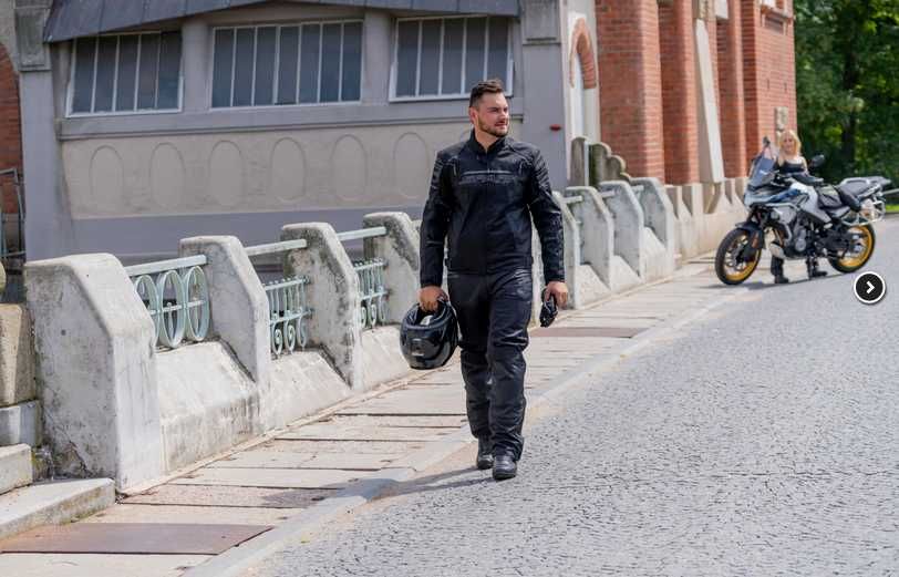 Geaca moto multisezon Spark Airmaster cu mesade termica + impermeabila