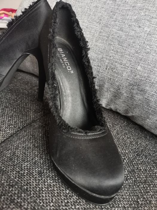 Високи токчета с платформа 38 номер