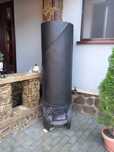 Vând boiler pe lemne 100Litri