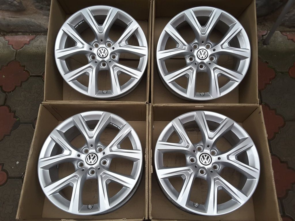 jante aliaj 17;5x112;Vw Passat b6,b7,b8,Tiguan,Touran,Golf 5,6,7,jetta