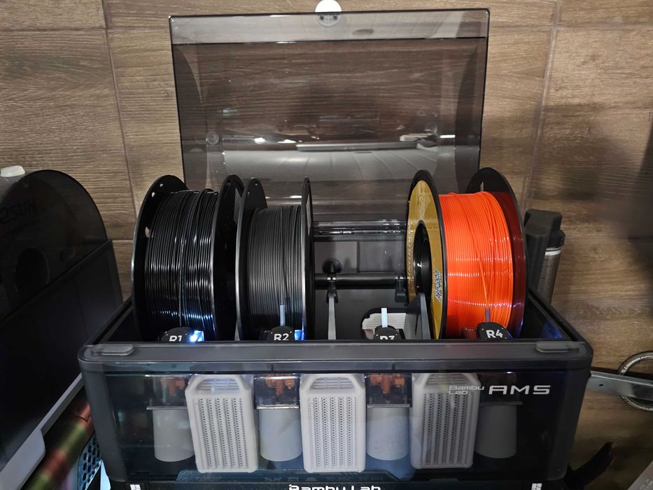 P1S Combo 3D Printer - Почти нов на 750 Часа и в гаранция!