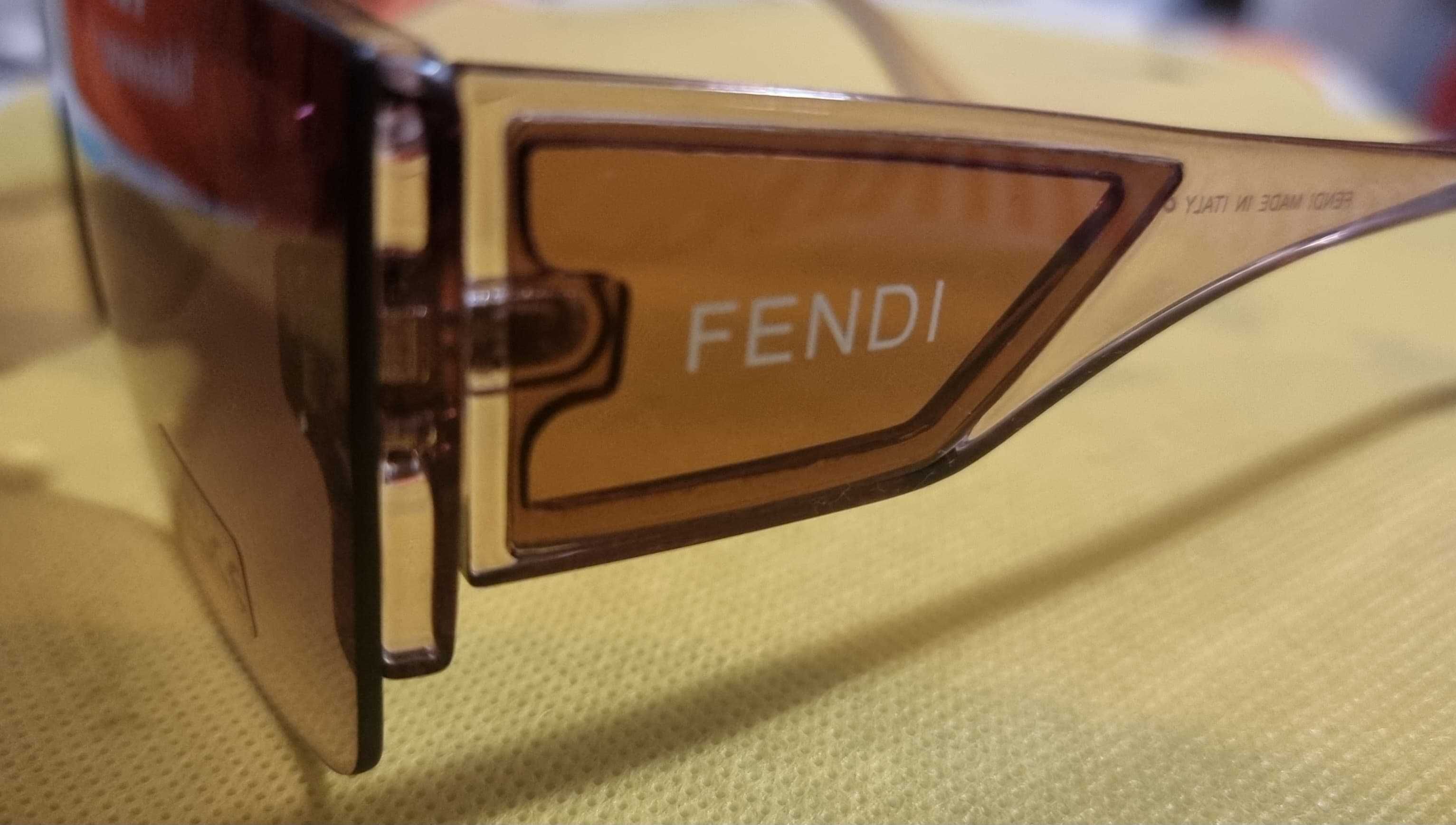 Ochelari de soare Fendi Brown