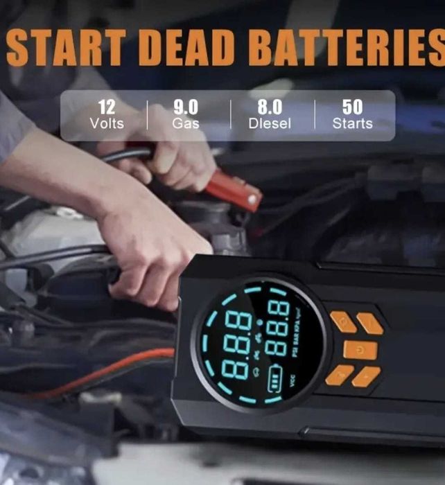 Starter / robot pornire baterie auto / compresor aer JKUOO JN-088D