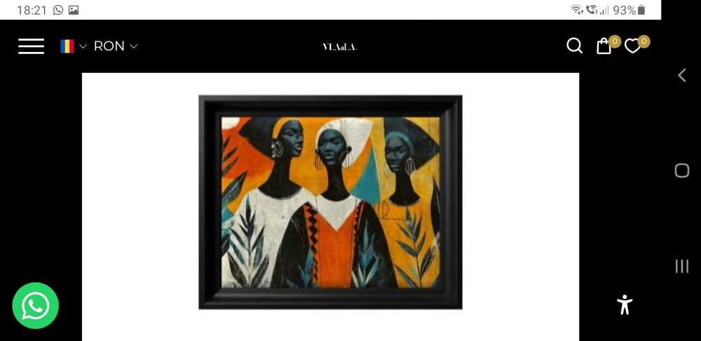 Tablouri Arta autentica  nativa africana