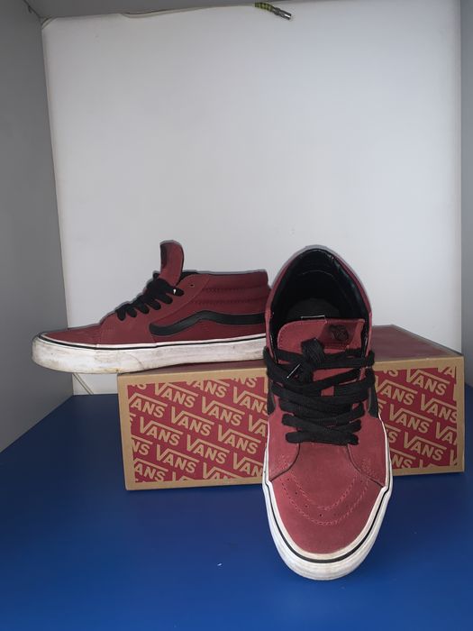 Vans half cab -Mid Red