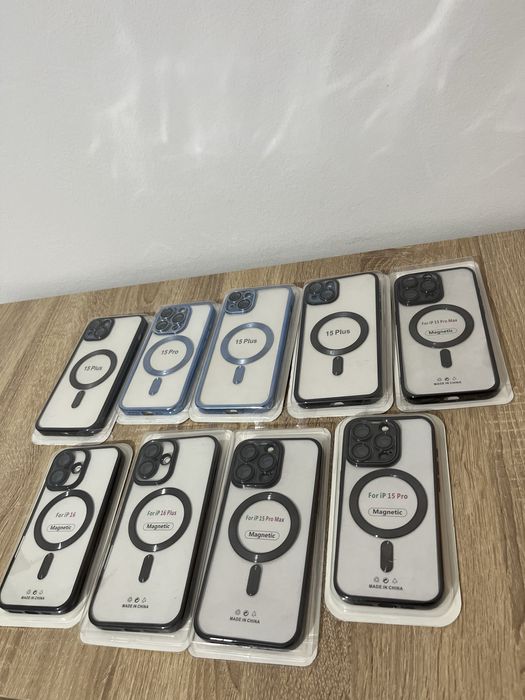 Vand husa MagSafe- iphone 15 plus,pro, promax, 16, plus,  pro, promax