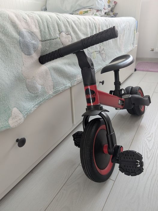 Tricicleta transformabila in bicicleta, Red&Black, Fillikid
2in1 funct