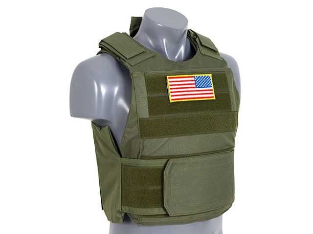 Vesta Tactica Protectie DELTA BODY ARMOR OLIVE,8FIELDS Noua In Ambalaj