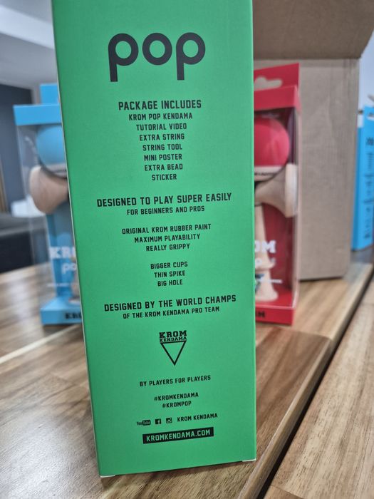 Kendama krom Pop  - Originală