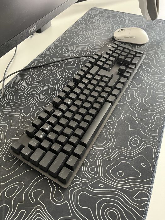 Клавиатура Logitech g413 se, игровая механическая клавиатура, пернетақ