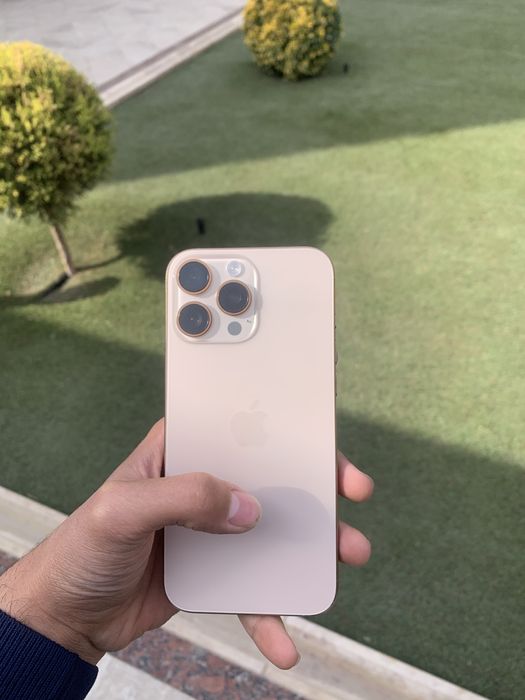 iPhone 16 pro max desert titanium