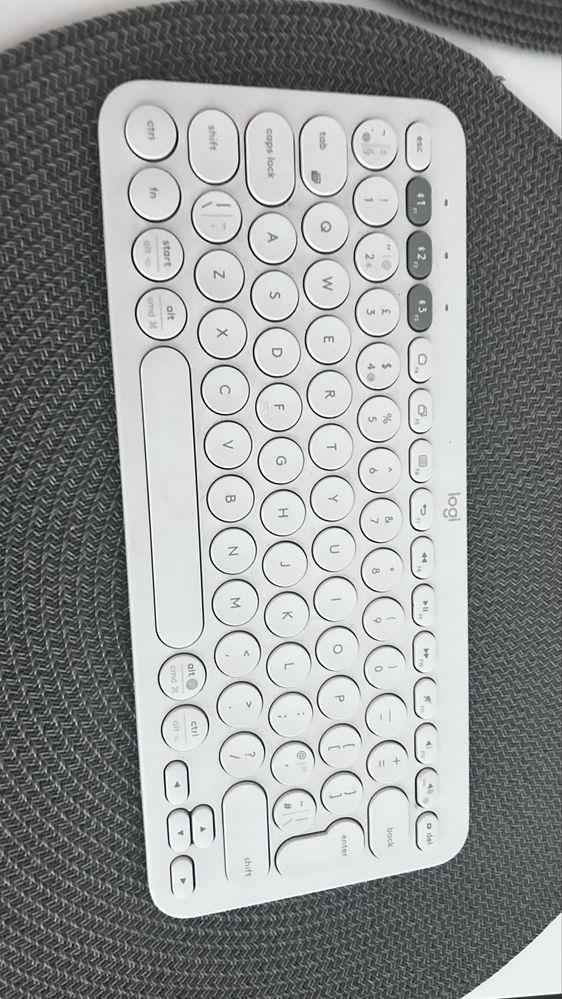 Logitech pebble мишка и клавиатура