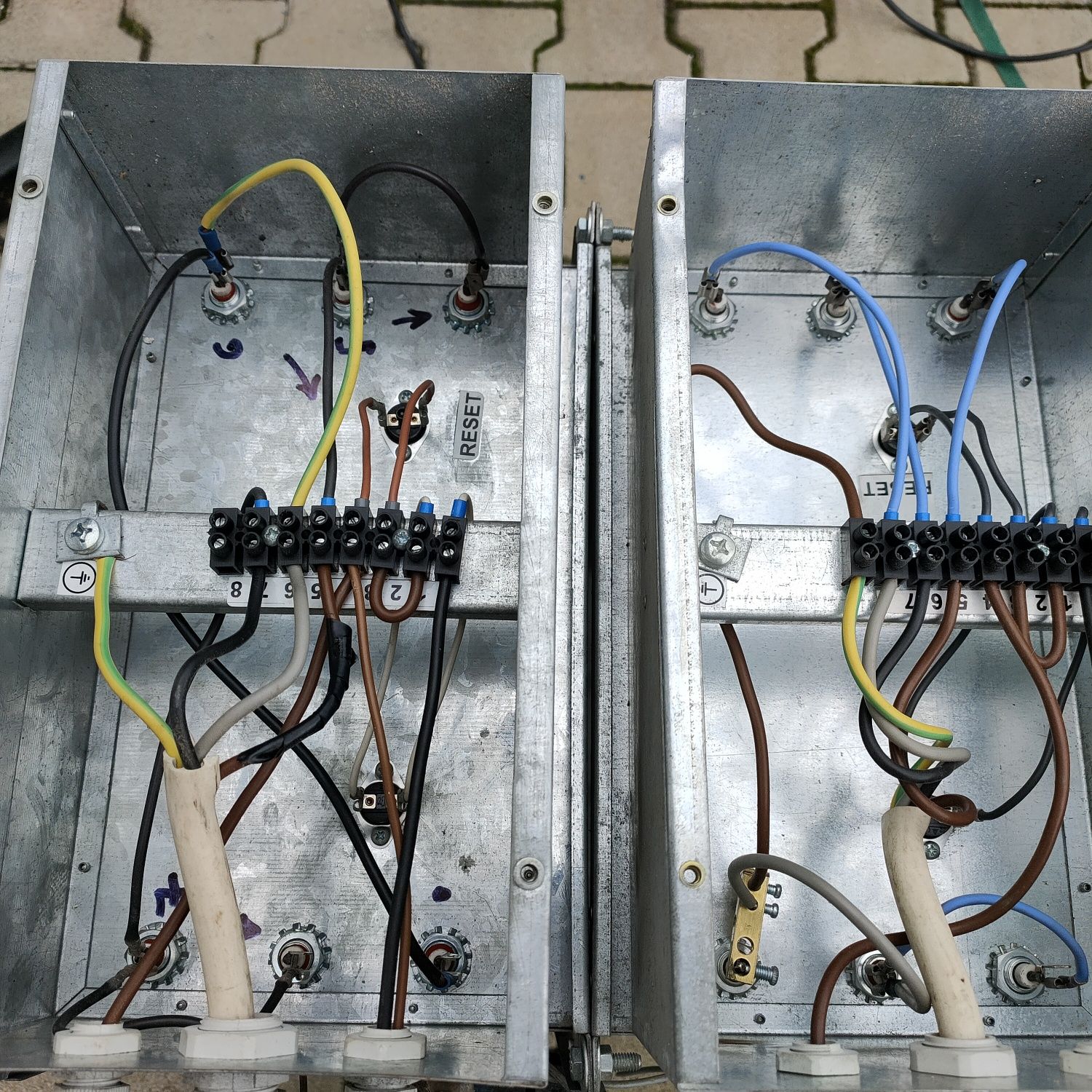 Baterie de incalzire electrica 500x250 mm 15kW 380V Vents 250-1
