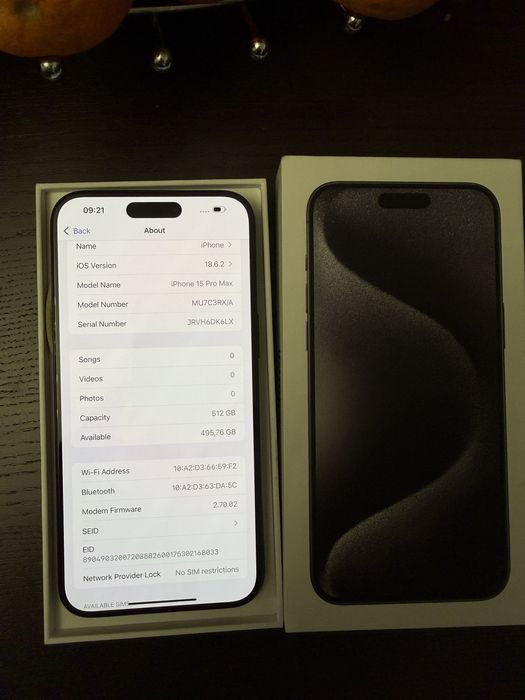 Iphone 15 pro max 512 Gb Impecabil