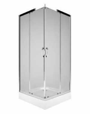 Cabina de dus patrata cu usi glisante Kolo Rekord 80x80