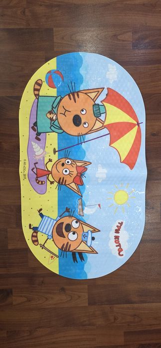 Детский коврик для купания противоскользящий