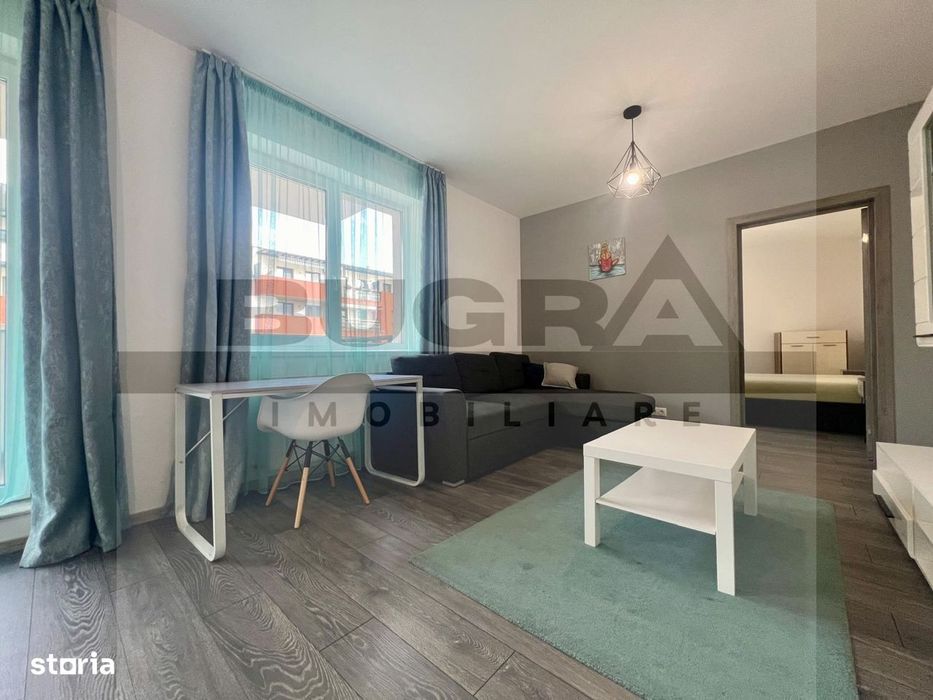 Apartament de 2 camere, 45.7mp, modern, zona Piata Abator