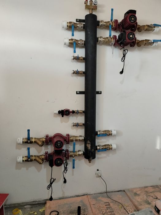 Тёплые полы отопления от2500 за квадрат