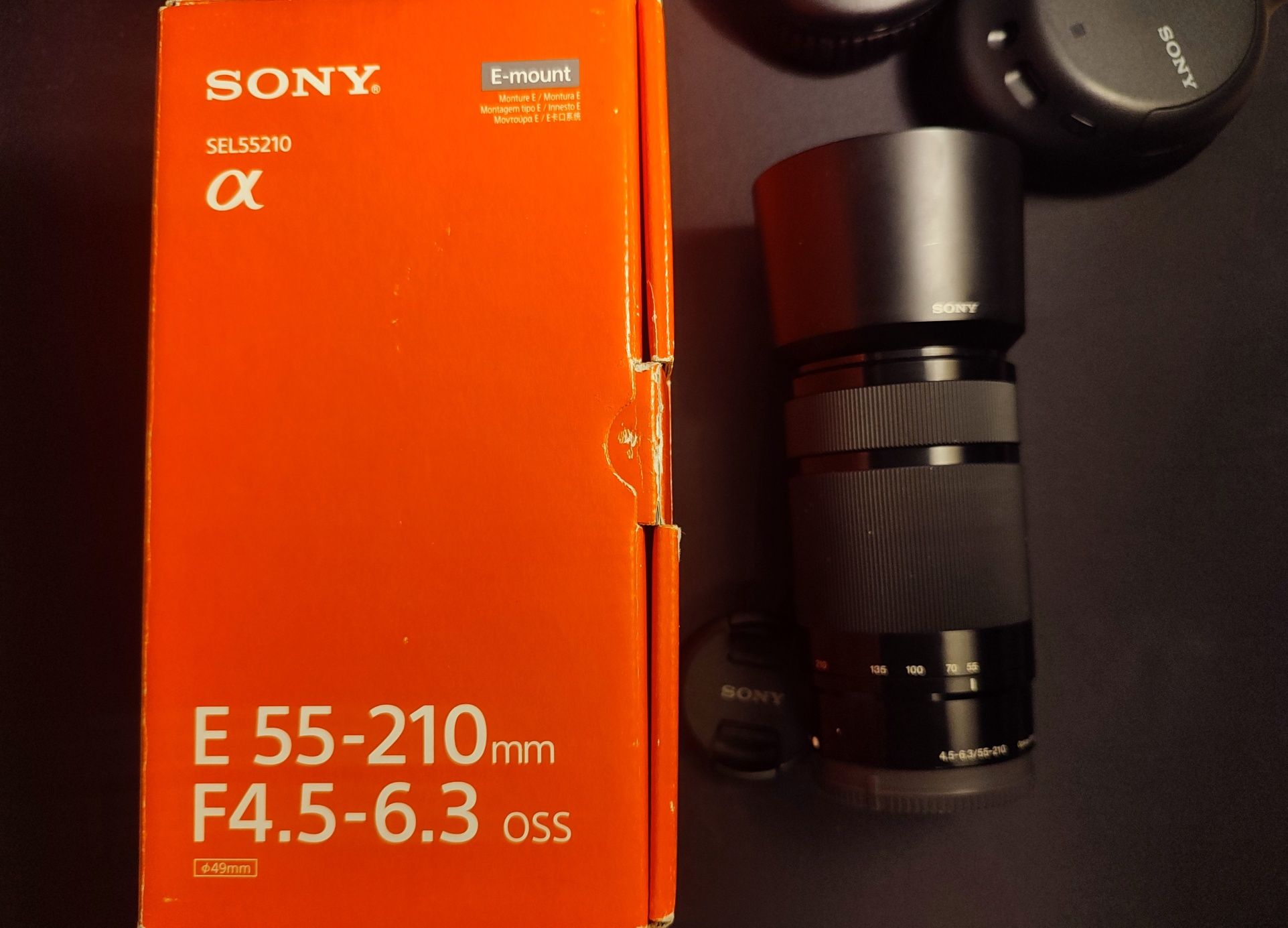 Sony 55-210 mountura e