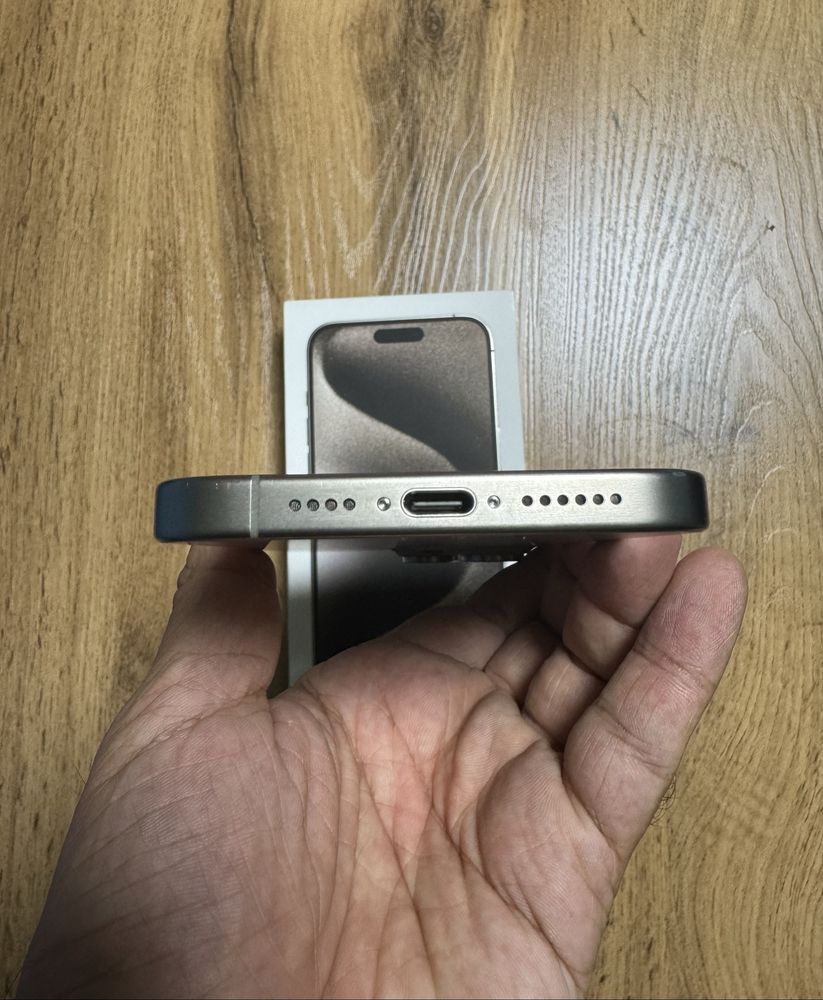 Iphone 15 pro max 512 natural Sim+eSim