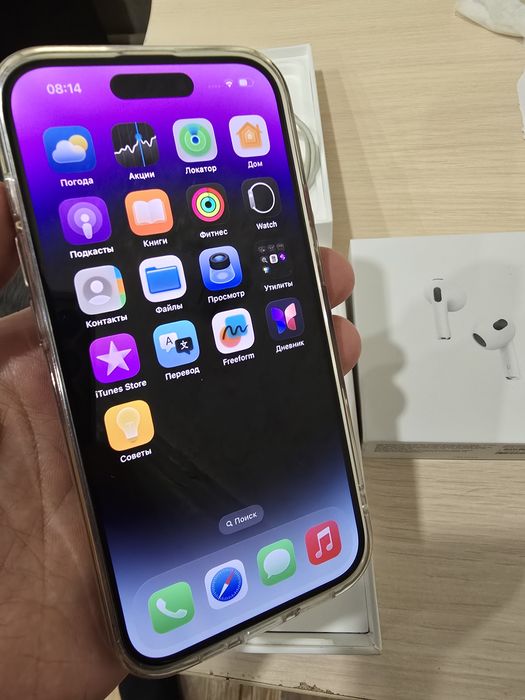 Айфон 14 pro 128 g 80% акб