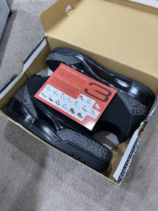 Jordan 3 black cat