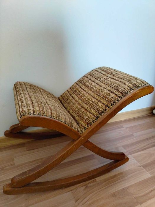 Balansoar lemn, pentru păpuși