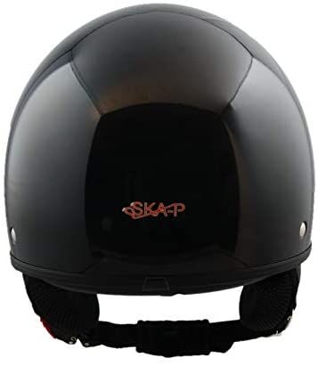 SKA-P Smarty ,Casca Moto Open Face ,Neagra,Marime L 57-58 cm
