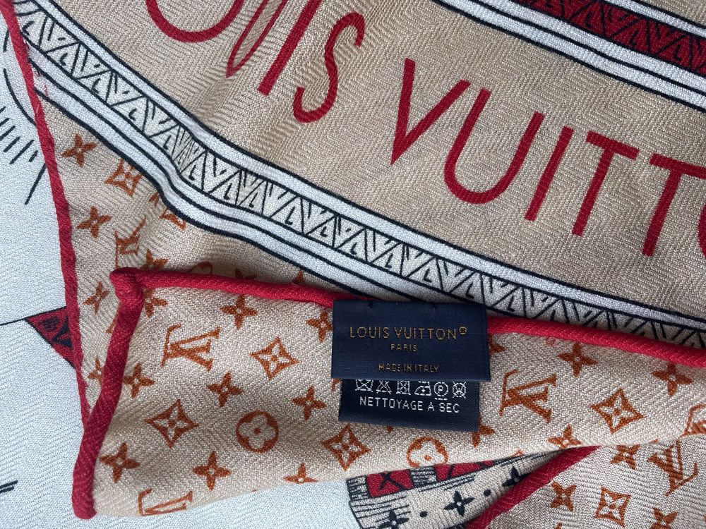 Кашмирен шал Louis Vuitton