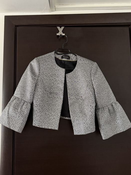 Blaze argintiu cu maneci