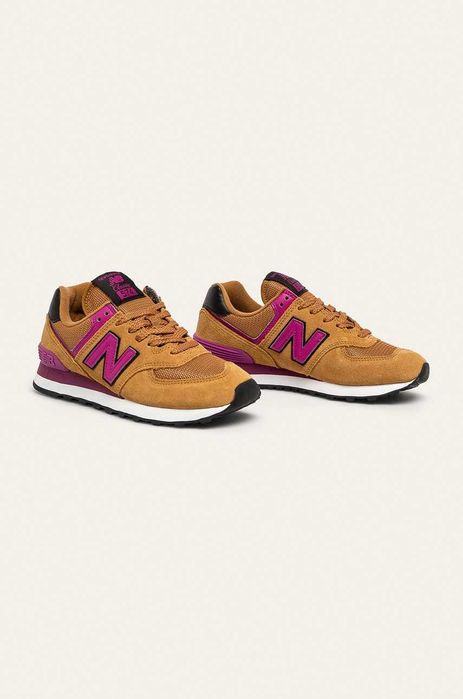 Adidasi dama NEW BALANCE 574 v2 Camel Pack piele,mas 37,5-38,originali