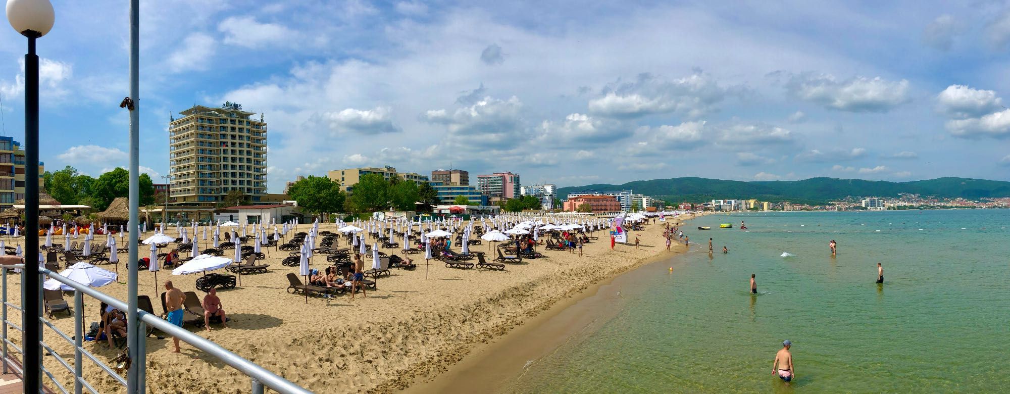 Студио в центъра на курорта на 30м. от Плажа