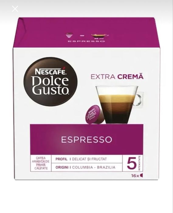 Capsule nescafe dolce gusto cafea lungo intenso espresso ieftine