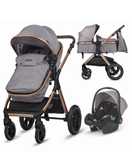 Carucior copii Coccolle Melora gri 3 in 1