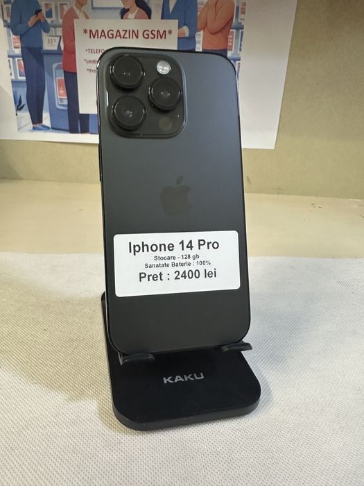 Iphone 14 pro / 128 gb / 100% baterie