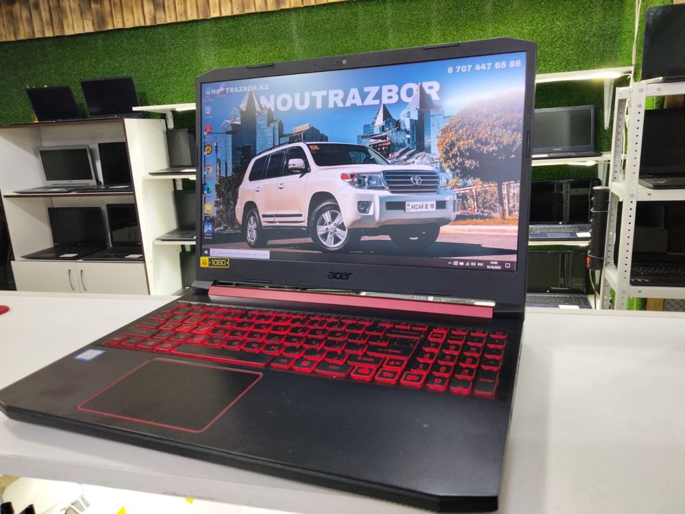 Игровой мощный ноутбук Acer Nitro 5 Ryzen 5/16Gb/SSD 512Gb/GTX1650 4Gb