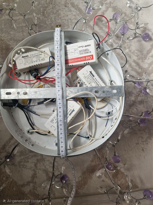 Люстра лепестки дерева