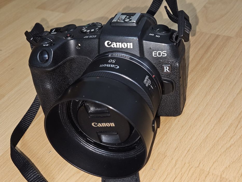Canon RP + RF 50mm 1.8 + grip R5 + 75-300