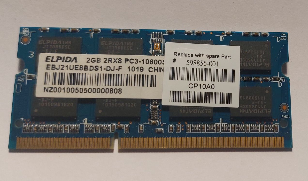 Memorie 2/4 G, DDR2/3 Corsair, HP, Apacer,  Elpida