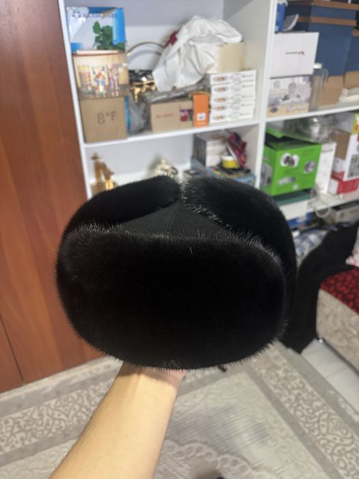 Норковый шапка новый