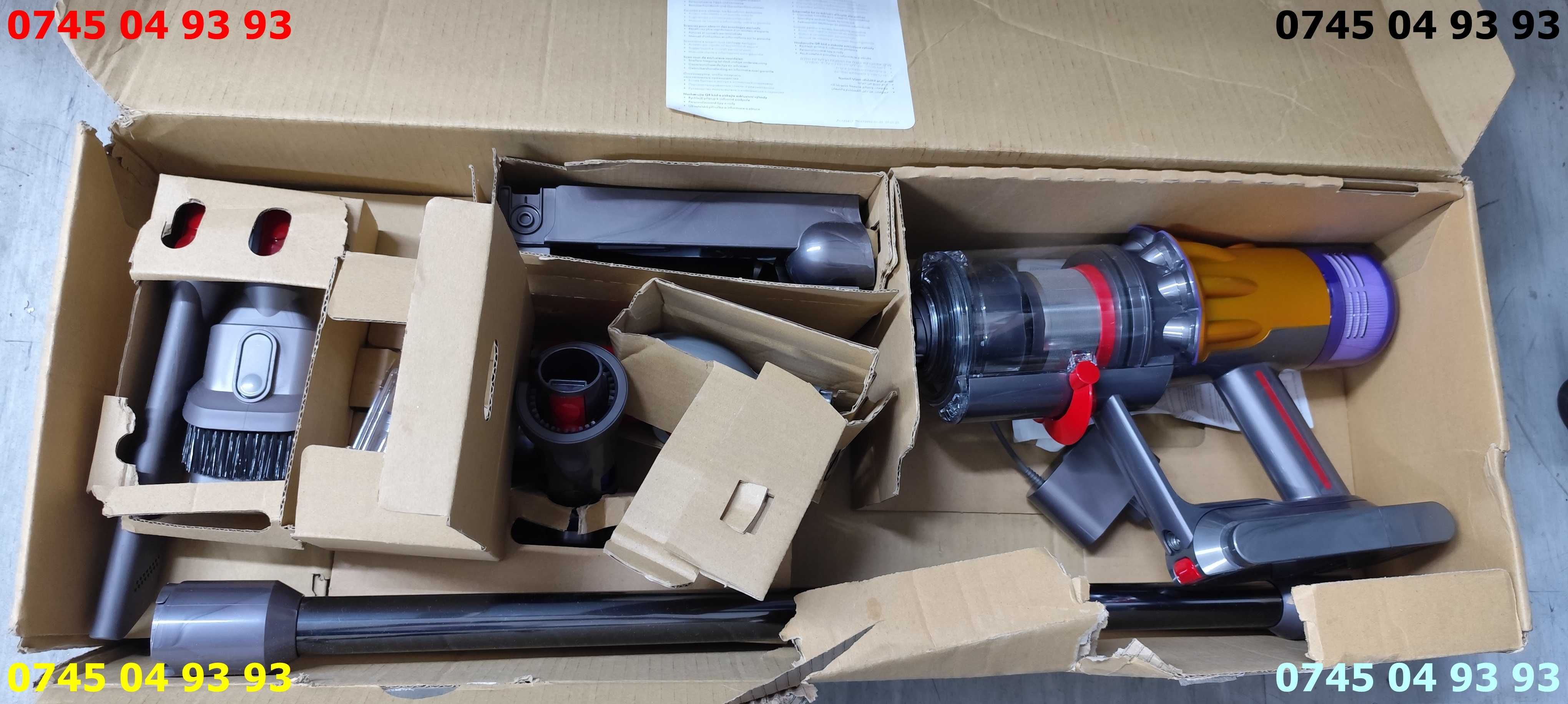 aspirator DYSON V12 detect slim absolute NOU in cutie nefolosit comple