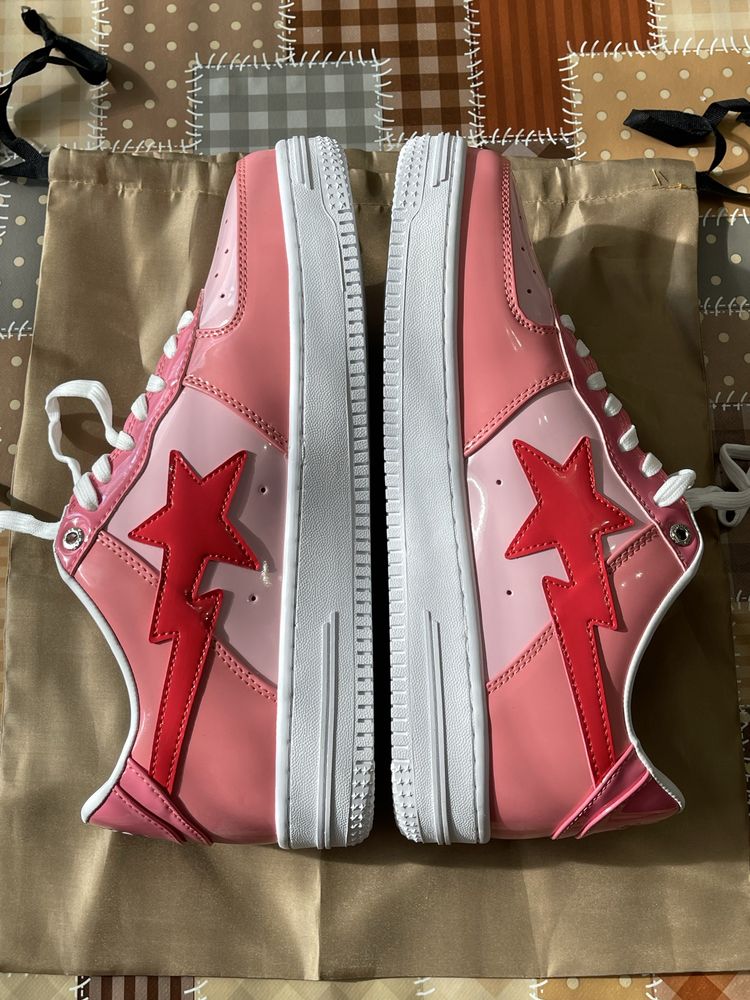 Обувки Bape Sta Low - 44.5 - Camo Combo Pink