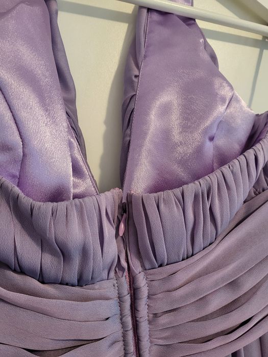 Rochie de ocazie din voal