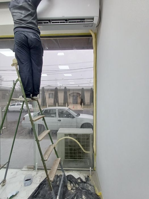 Установка Кондиционер демонтаж монтаж