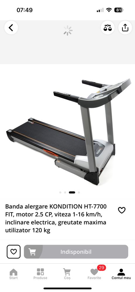 Banda alergat kondition